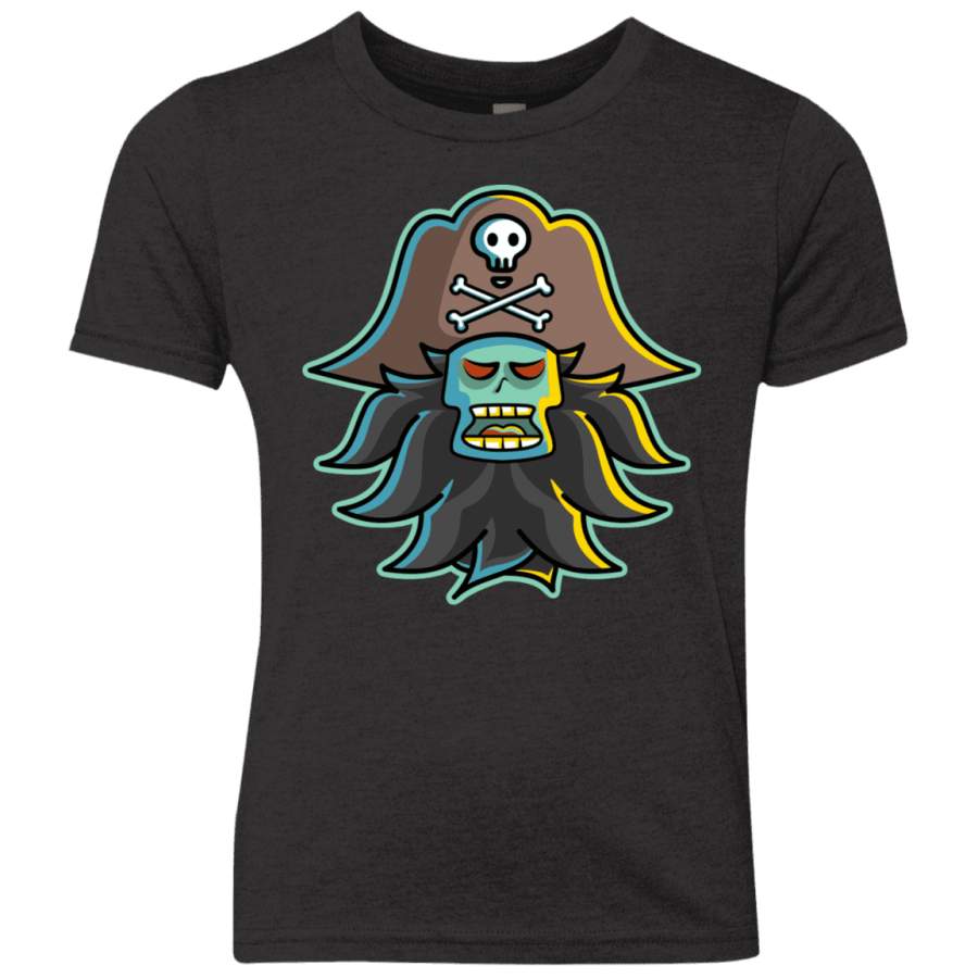 Ghost Pirate LeChuck Youth Triblend T-Shirt