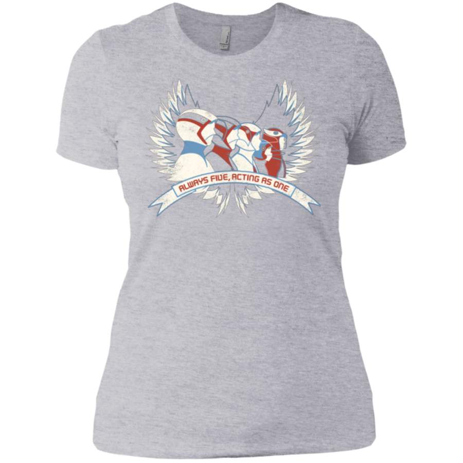 Always Five Acting As One Women’s Premium T-Shirt