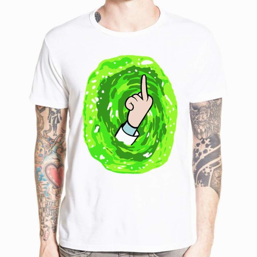 Rick And Morty Pickle Rick T shirt Man Short Sleeve Fashion Summer Rick y Morty Print Funny Men Anime T-shirt