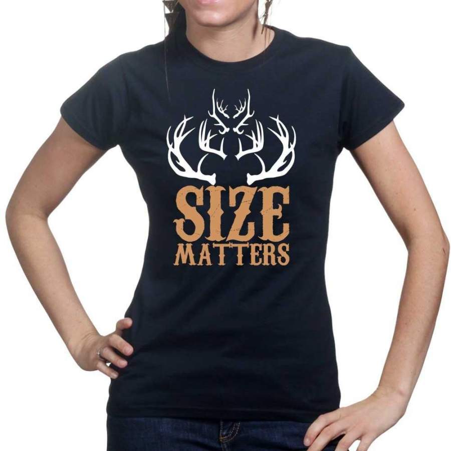 Size Matters (Hunting) Ladies T-shirt