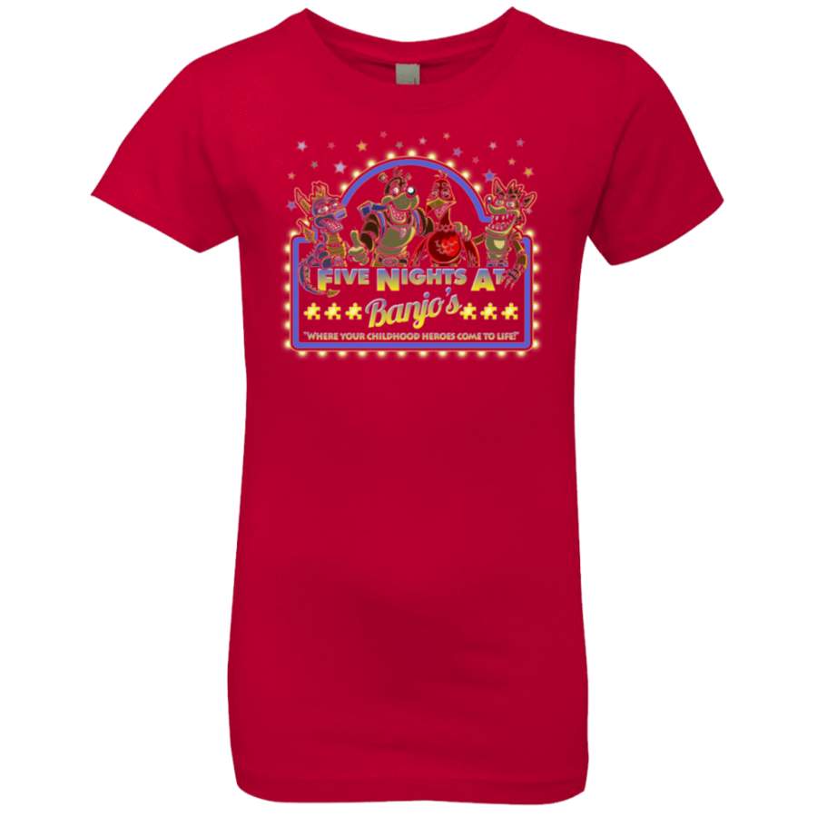 Five Nights at Banjos Girls Premium T-Shirt