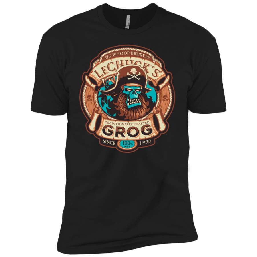 Ghost Pirate Grog Nmns Boys Premium T-Shirt