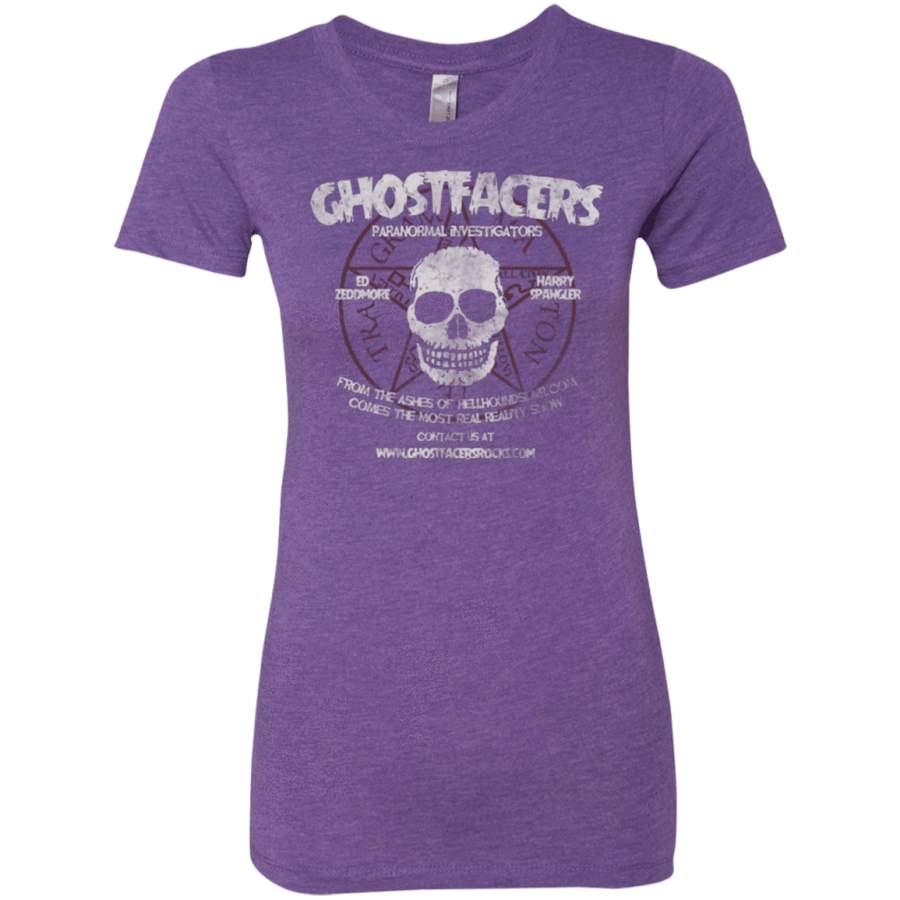 Ghostfacers Women’s Triblend T-Shirt