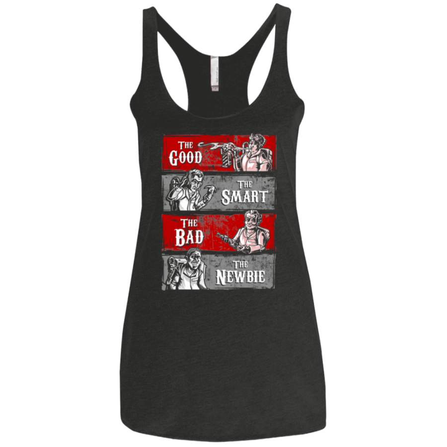 Ghost Wranglers Women’s Triblend Racerback Tank