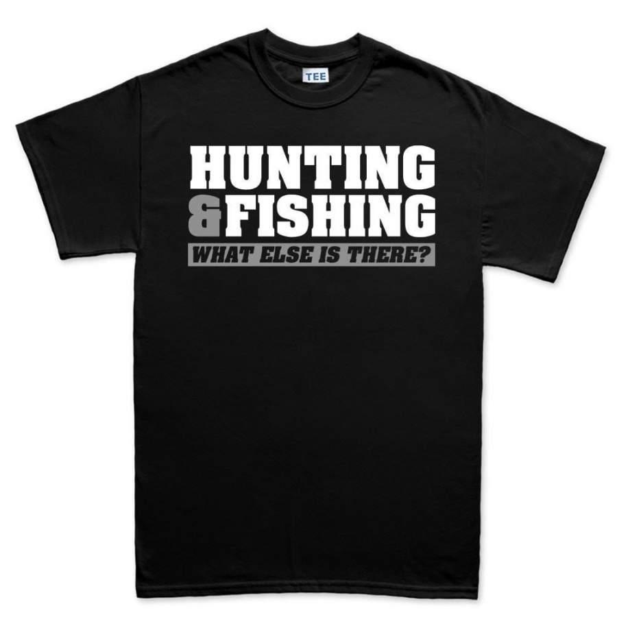 Hunting and Fishing Mens T-shirt