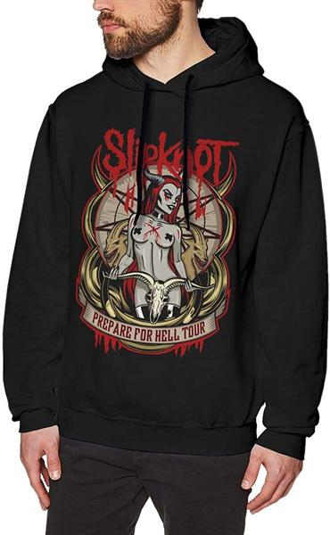 Slipknot Men’s Long Sleeve Hoodie Sweatshirt