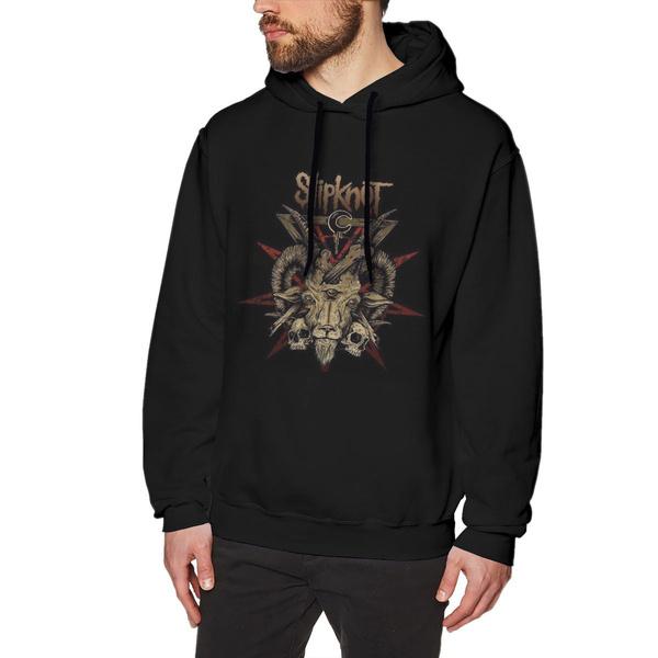 Black Slipknot Logo Pullover Hoodie Comfortable Men’s Hoodie Sweatshirt