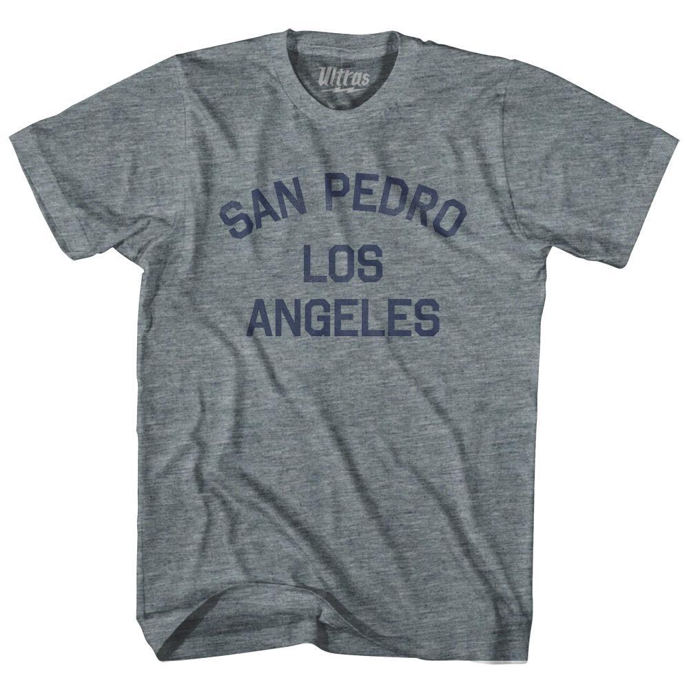 California San Pedro, Los Angeles Womens Tri-Blend Junior Cut Vintage T-shirt