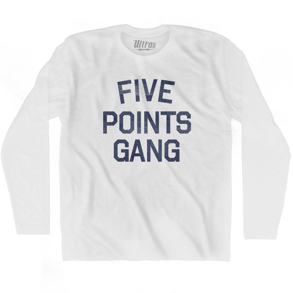 Five Points Gang Adult Cotton Long Sleeve T-Shirt