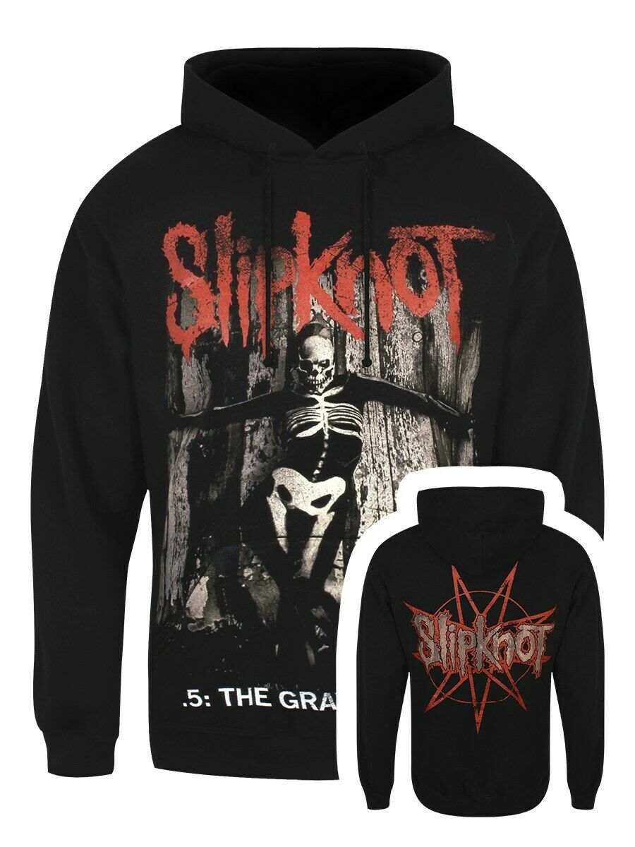 Slipknot 5 The Gray Chapter Men’s Black Hoodie