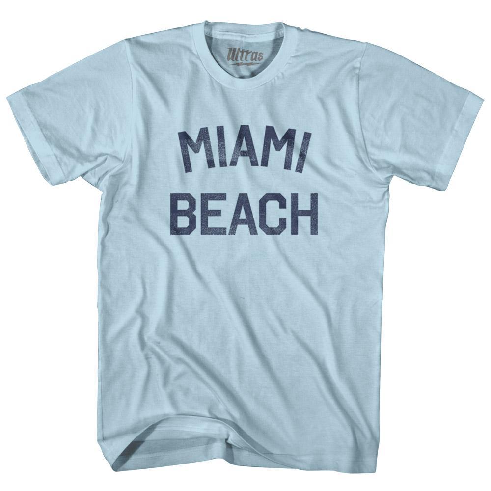 Florida Miami Beach Adult Cotton Vintage T-shirt