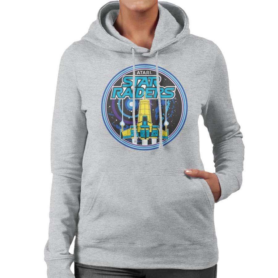 Atari Star Raiders Retro Women’s Hooded Sweatshirt