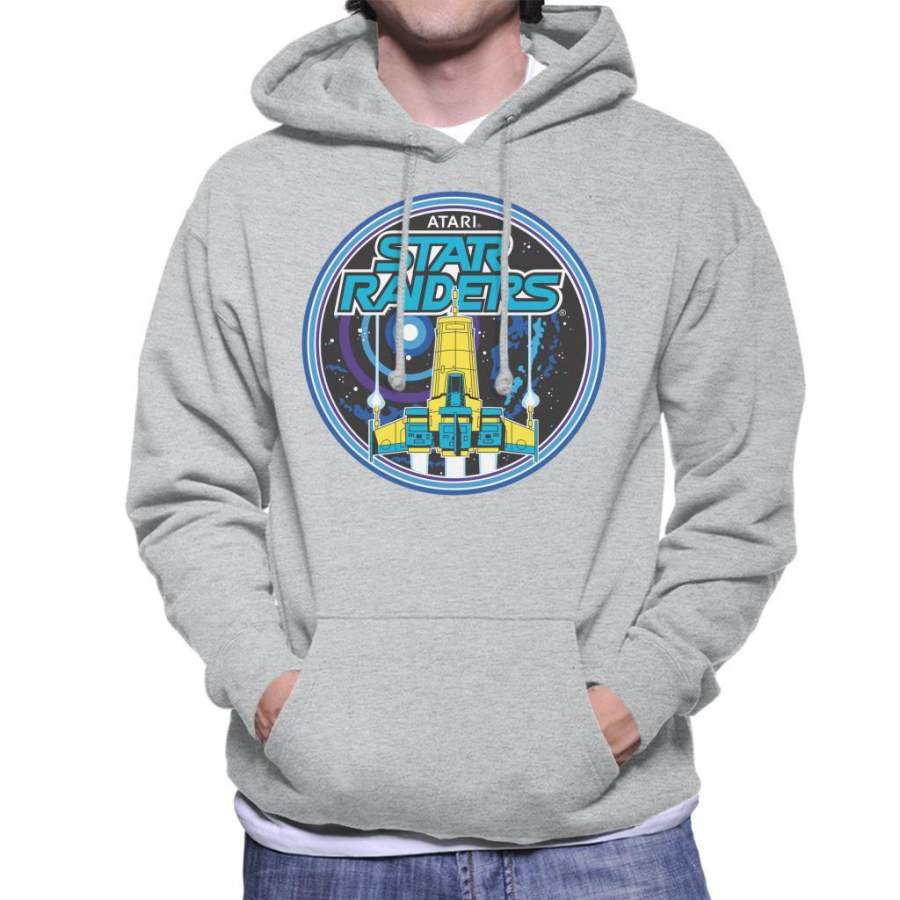 Atari Star Raiders Retro Men’s Hooded Sweatshirt