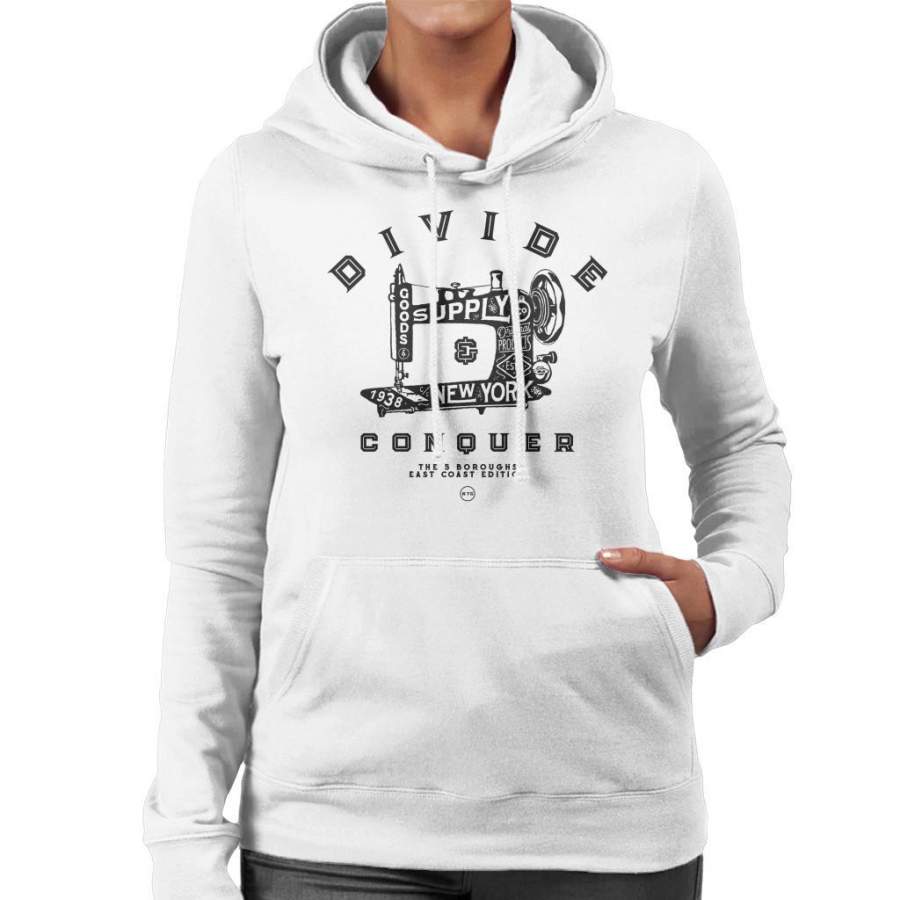 Divide And Conquer New York East Coast Edition Women’s Hooded Sweatshirt