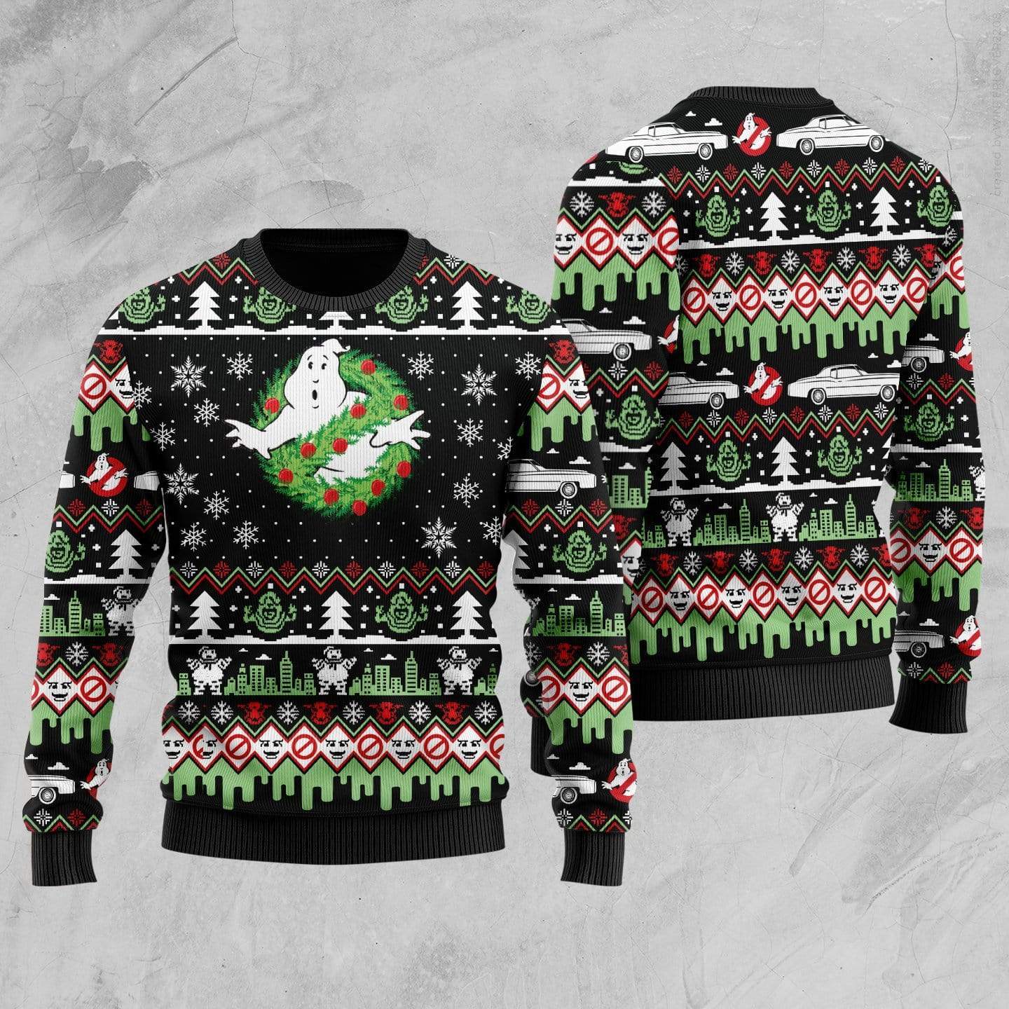 Ghostbusters Christmas Sweater #501V