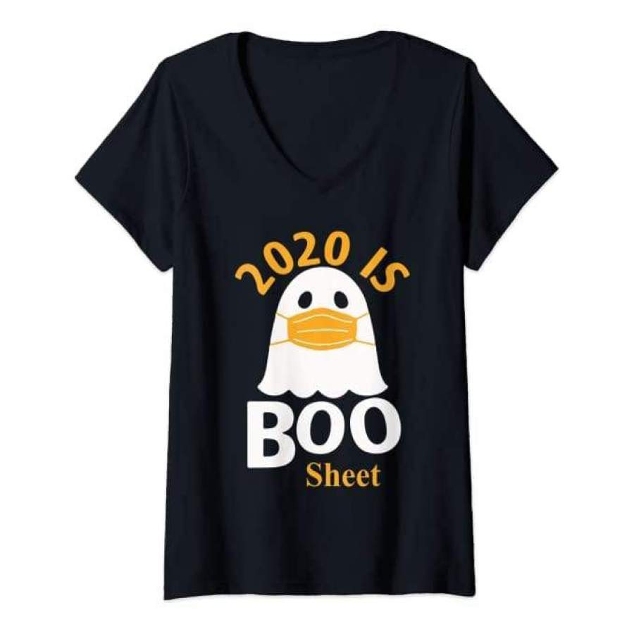 Ghost Wear Mask 2020 is Boo Sheet Funny Halloween T-shirt #1109HL