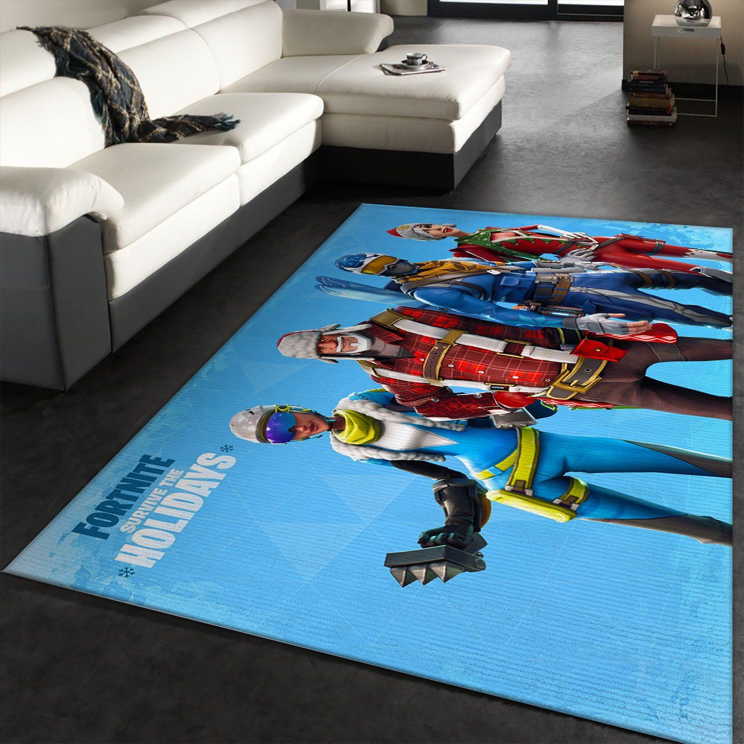 Fortnite Gaming Area Rug Carpet Living Room Home Decor Floor Decor