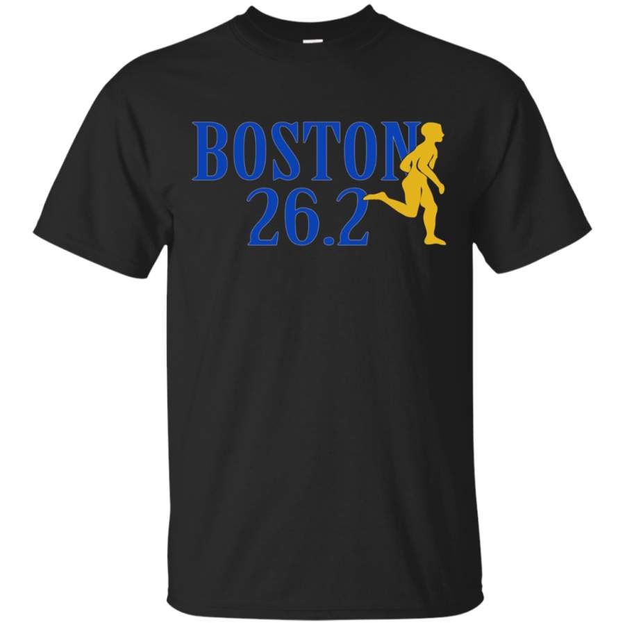 Boston 26.2 Miles Marathon Running T-Shirt