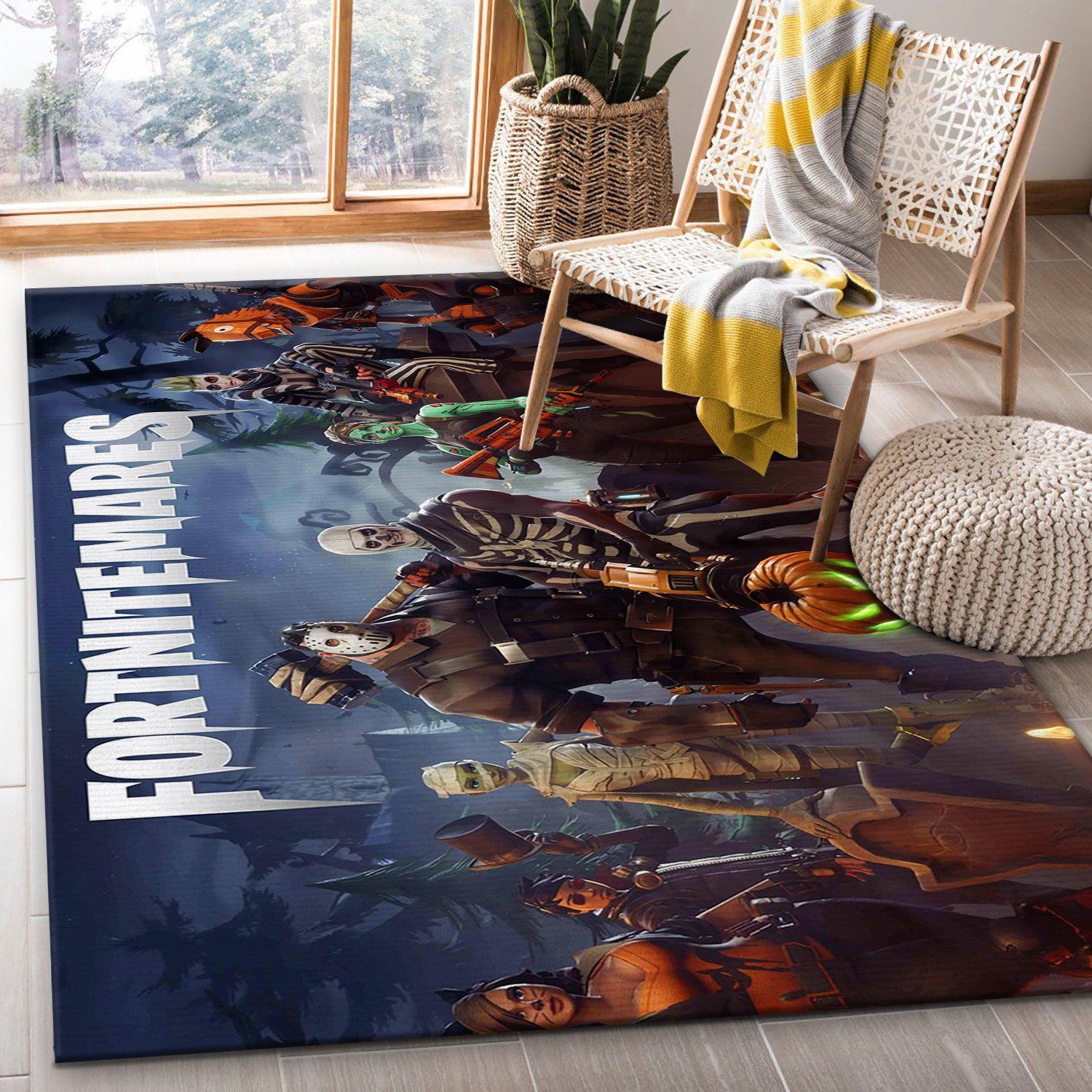 Fortnite Gaming Area Rug For Christmas Living Room Home Decor Floor Decor