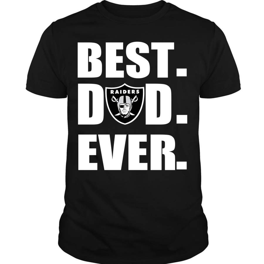 Best Dad Ever T Shirt, Best Raiders T Shirt