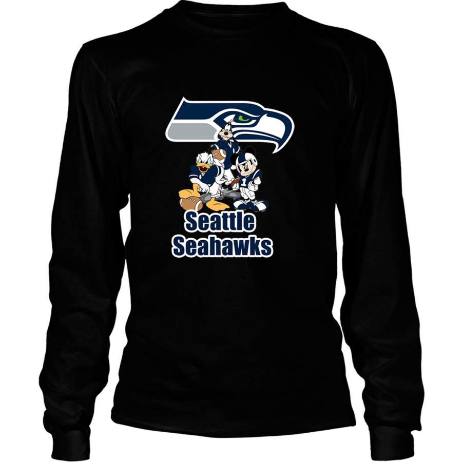 Cartoon Movie T Shirt, Seattle Seahawks T Shirt – Long Sleeve Tees