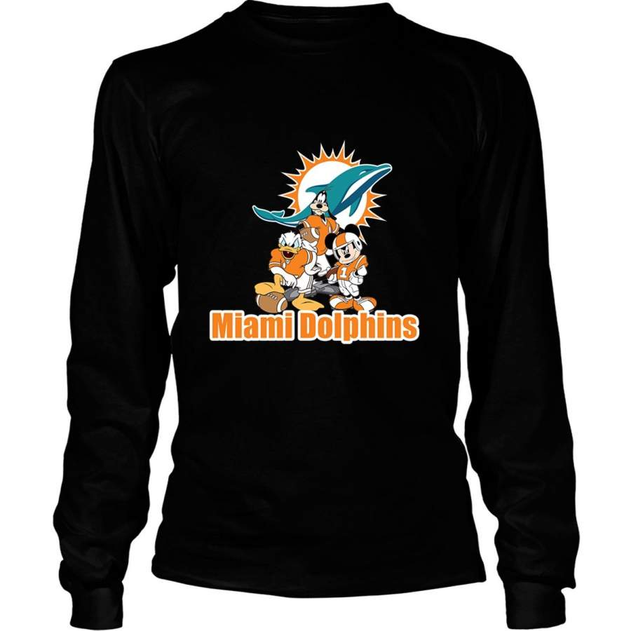 Cartoon Movie T Shirt, Miami Dolphins T Shirt – Long Sleeve Tees