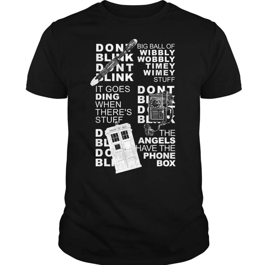 Don’t Blink Don’t Blink Doctor Who T Shirt