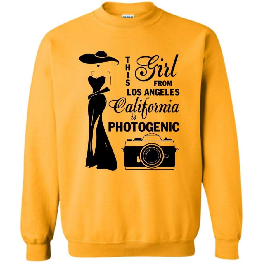 Coolest Los Angeles Girl T Shirt, This Girl From Los Angeles Sweatshirt