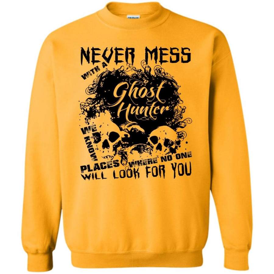 Coolest Gost Hunter T Shirt, Never Mess With A Ghost Hunter Sweatshirt