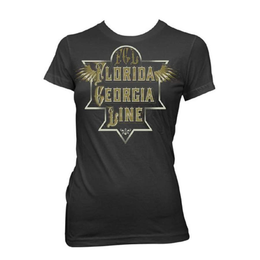 Florida Georgia Line Etched Wings Women’s T-Shirt