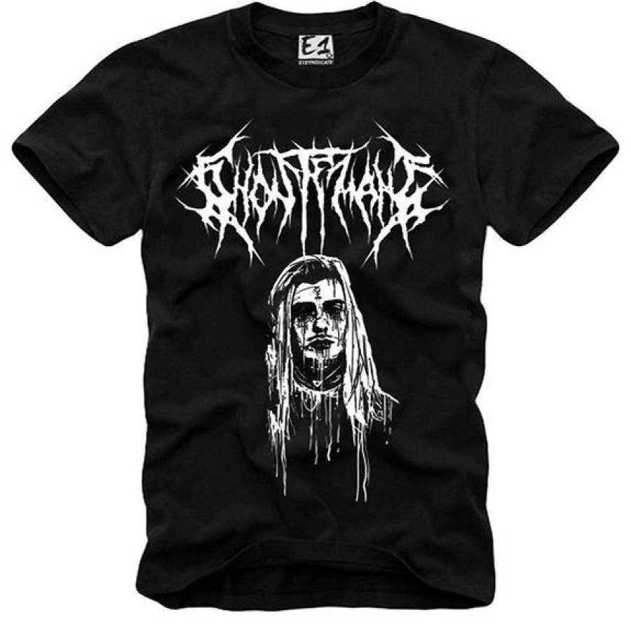 Ghostemane Lil Pump Peep O-neck Short Sleeved Summer Fashion Loose Funny for Men T-Shirt