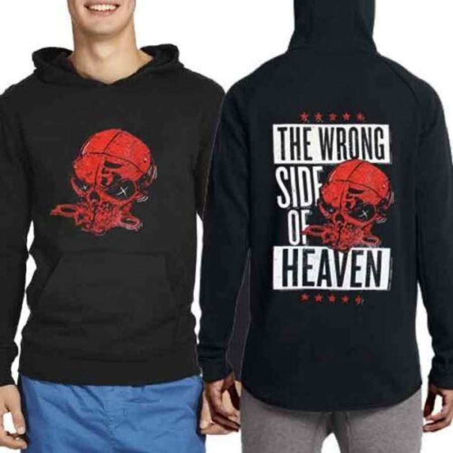 Five Finger Death Punch Hoodie 2 Side of Heaven New Men’s Hoodie Long Sleeve