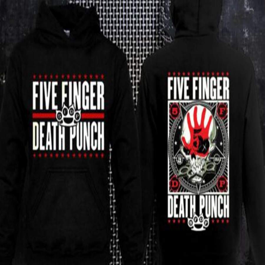 Five Finger Death Punch Hoodie American Heavy Metal Band Hoodie Sizes S-XXXL