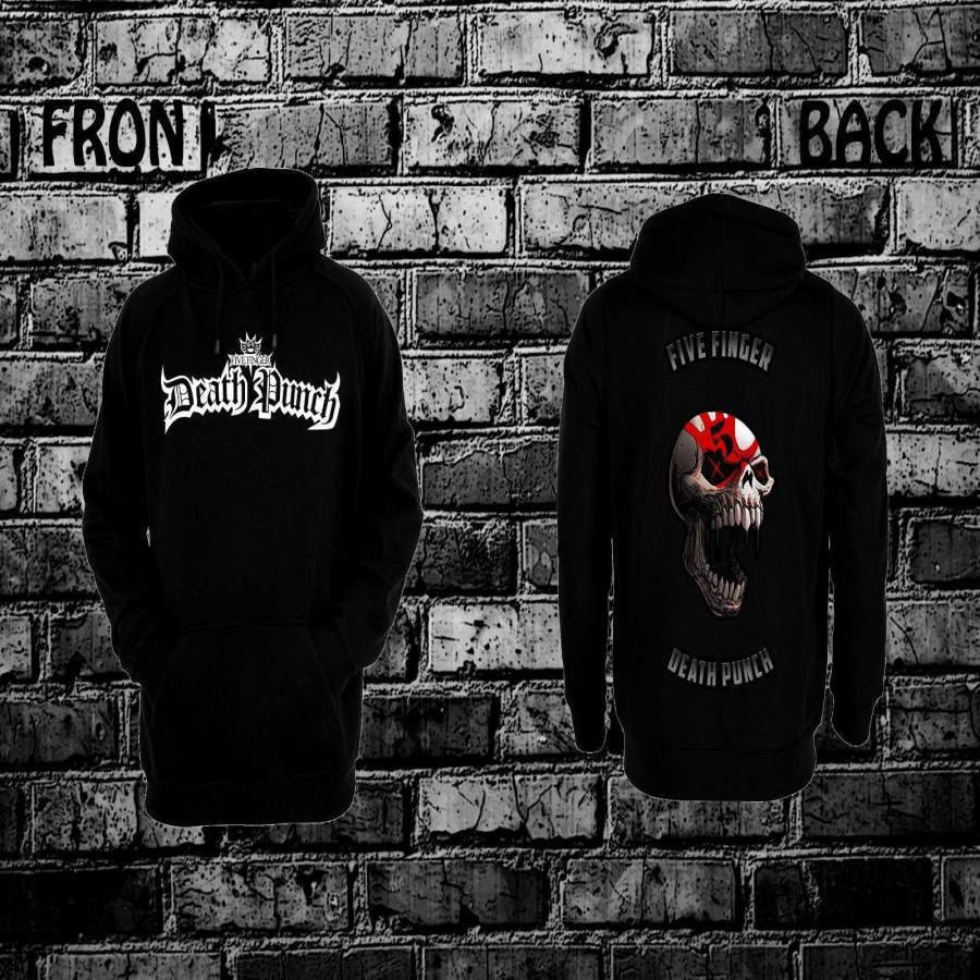 Five Finger Death Punch Hoodie New Hooded Sweat Men Size -S-3XL