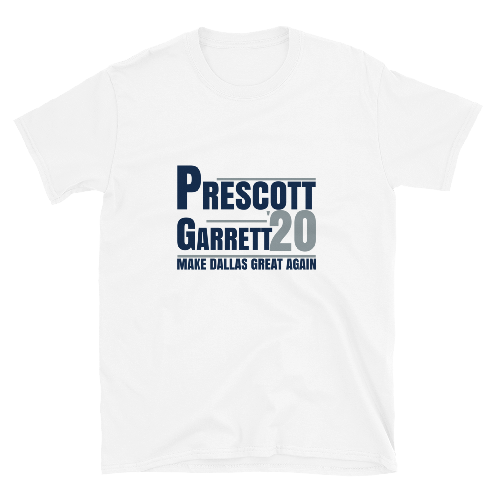 Prescott And Garrett Make Dallas Great Again Novelty Tshirt For Men And Women