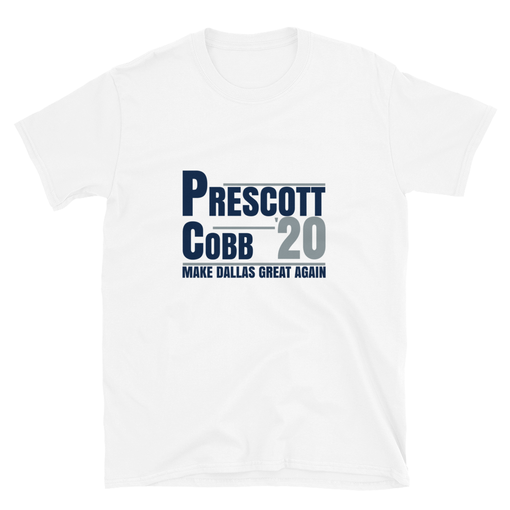 Prescott And Cobb Make Dallas Great Again Novelty Tshirt For Men And Women