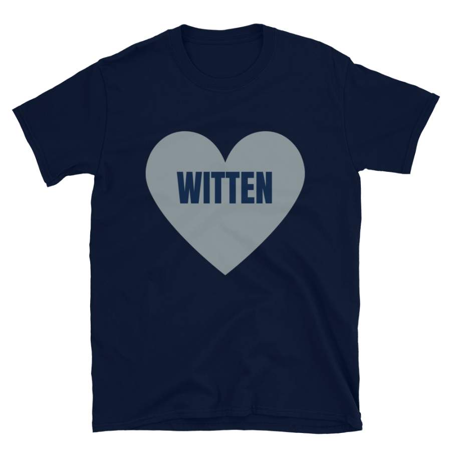 Witten Dallas Football T-Shirt, Funny Unisex Love Witten Novelty Gift Shirt