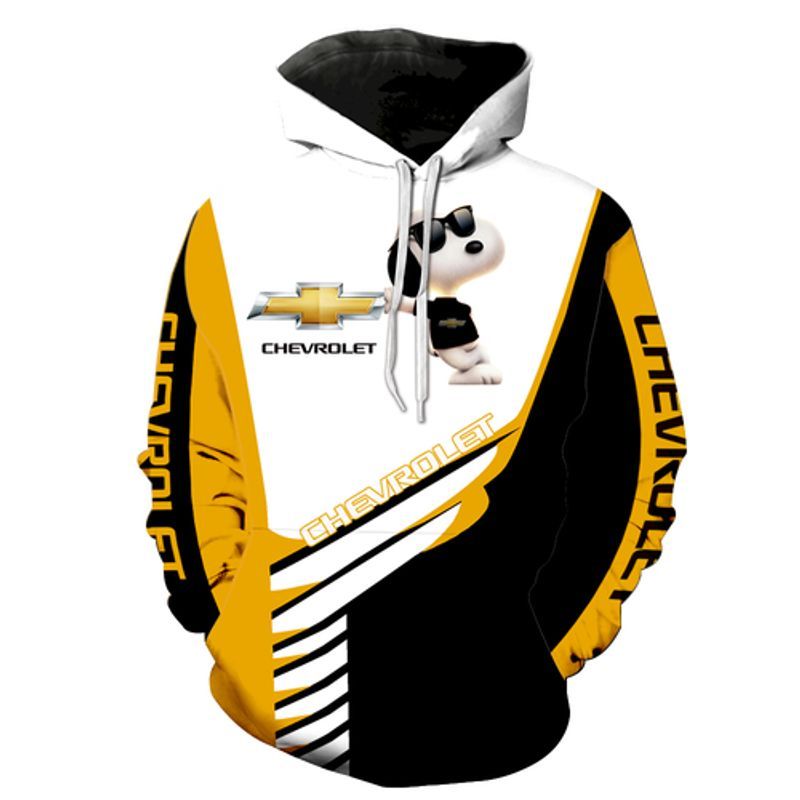 Chevrolet Lovers Snoopy Cool 3D Hoodie N98