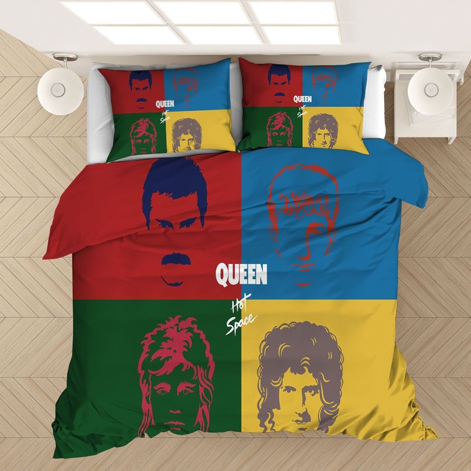 Freddie Mercury Singer Duvet Quilt Bedding Set L98