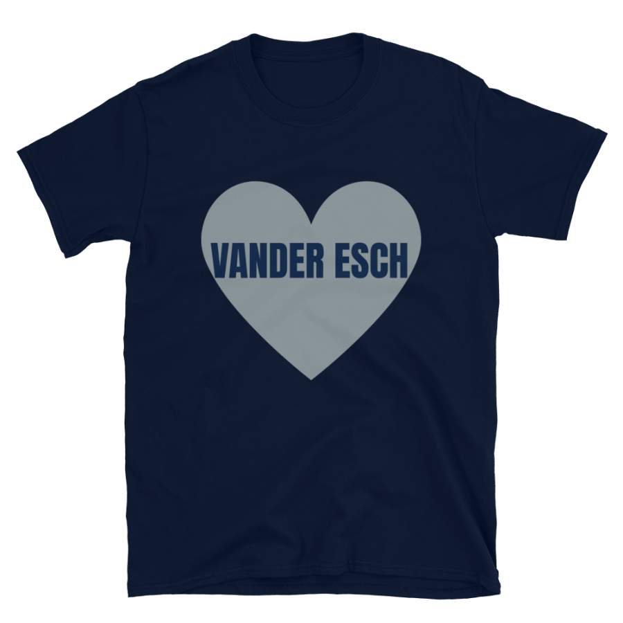 Vander Esch Dallas Football T-Shirt, Funny Unisex Love Vander Esch Novelty Gift Shirt