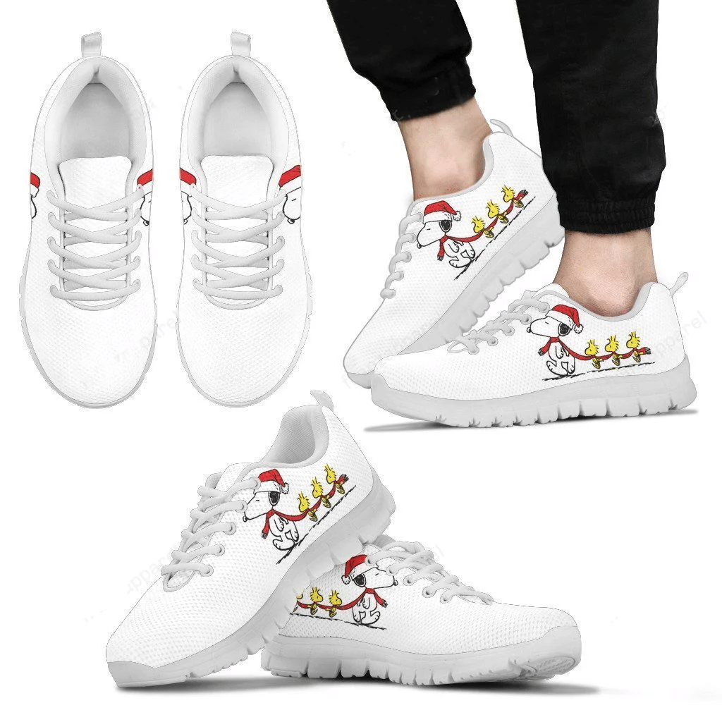 Funny Snoopy Print Sneakers 11,Women’s Sneakers, Handmade Crafted sneaker white Shoes birthday gift Fashion Fly Sneakers TL97