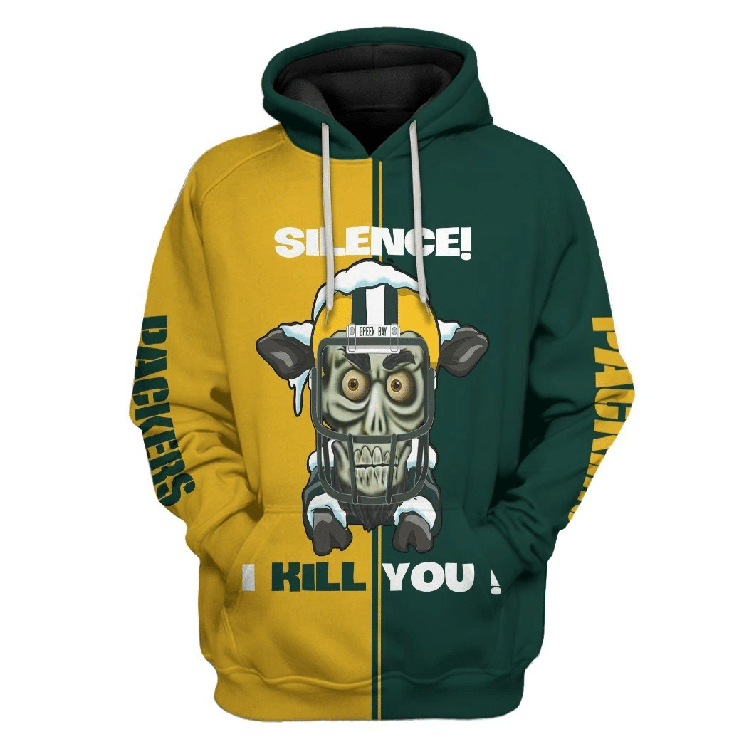 Gearhumans 3D Green Bay Packers Custom Tshirt Hoodie Apparel