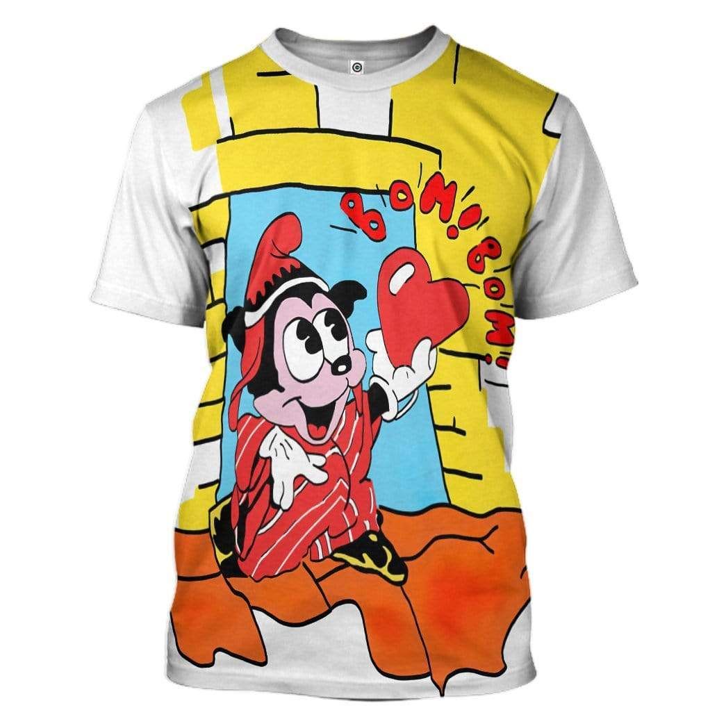 Gearhumans 3D Freddie Mercury Betty Boop Wembley Custom Tshirt Apprel