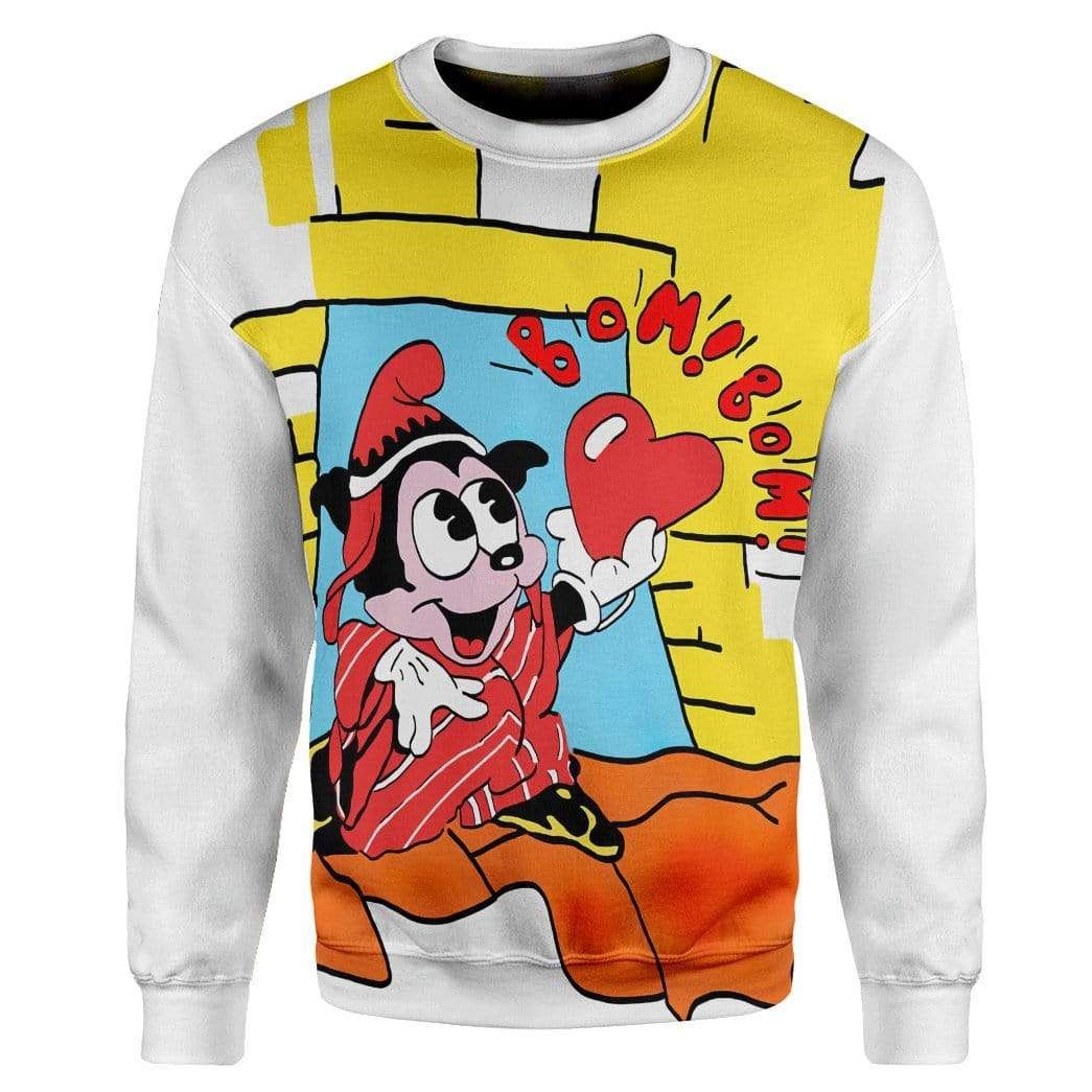 Gearhumans 3D Freddie Mercury Betty Boop Wembley Custom Sweatshirt Apprel