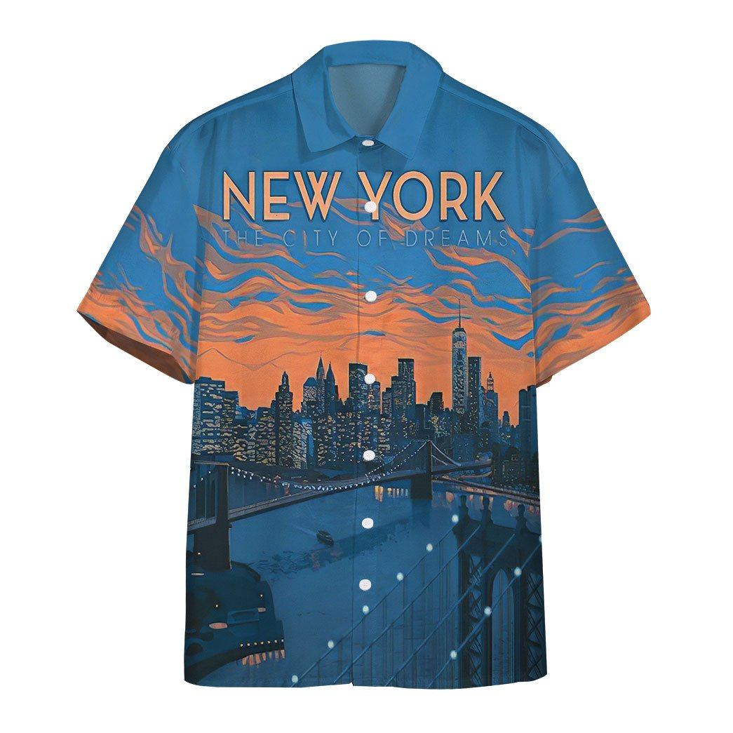 Gearhumans 3D New York City The City Of Dreams Custom Hawaii Shirt