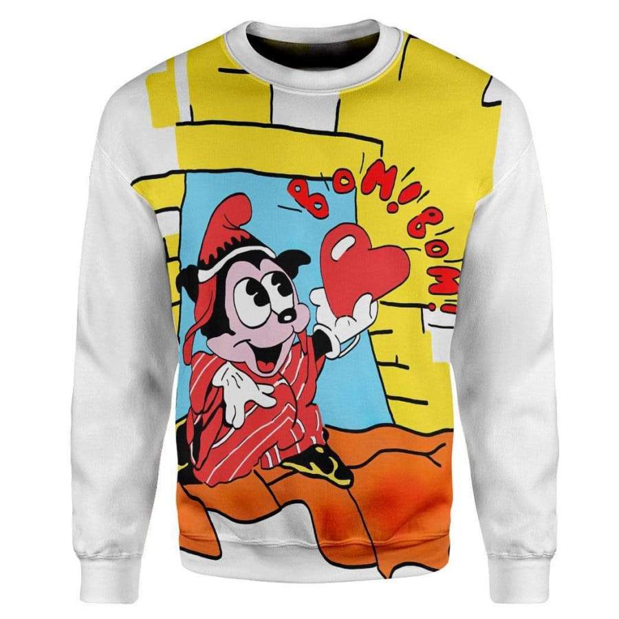 Gearhuman 3D Freddie Mercury Betty Boop Wembley Custom Sweatshirt Apprel