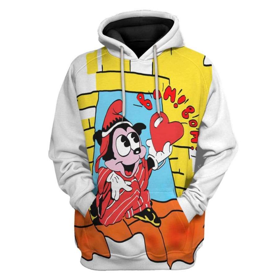 Gearhuman 3D Freddie Mercury Betty Boop Wembley Custom Hoodie Apprel