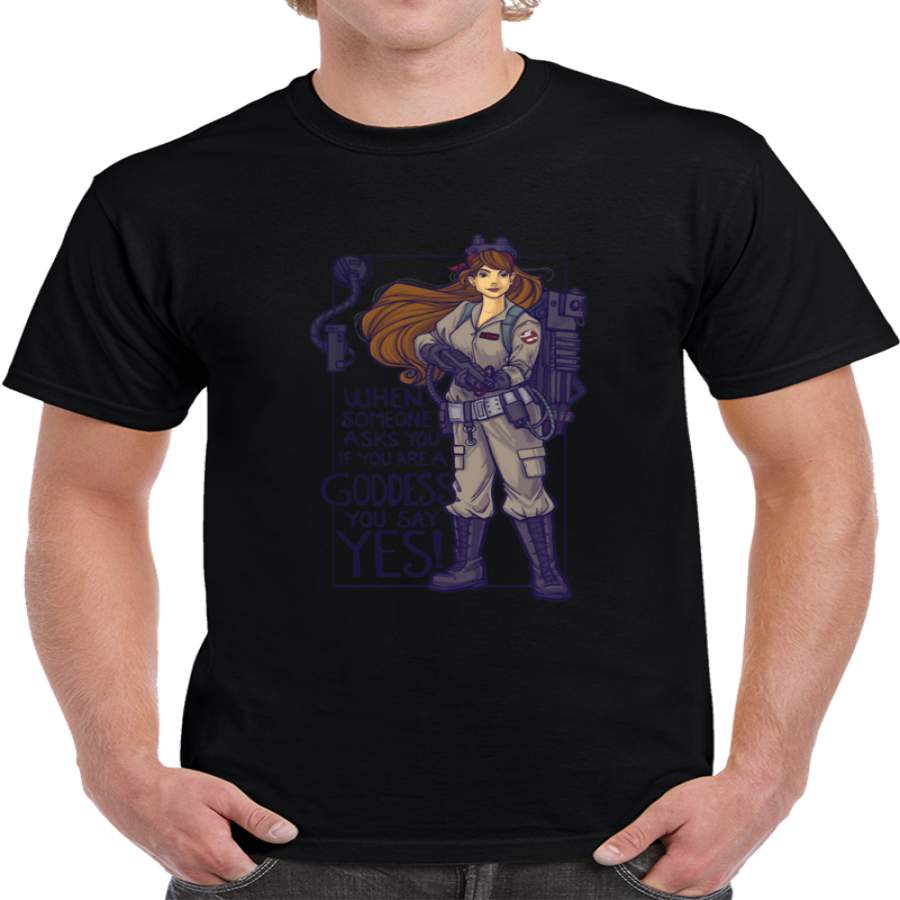 Ghostbuster Goddess T Shirt