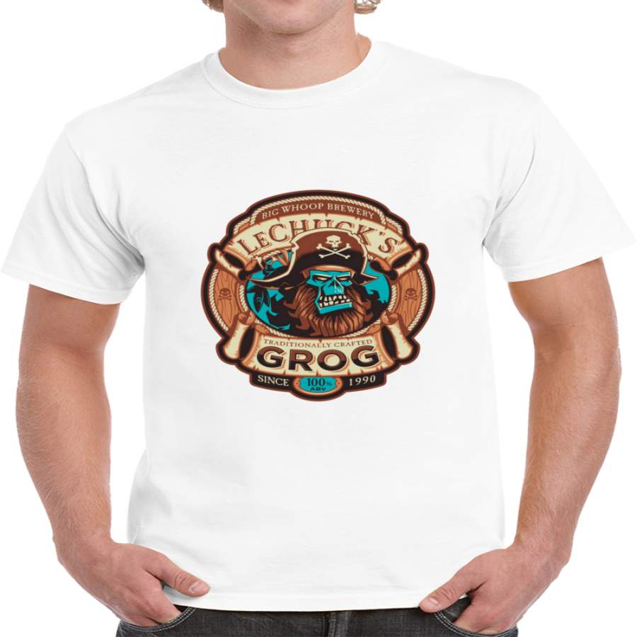 Ghost Pirate Grog T Shirt