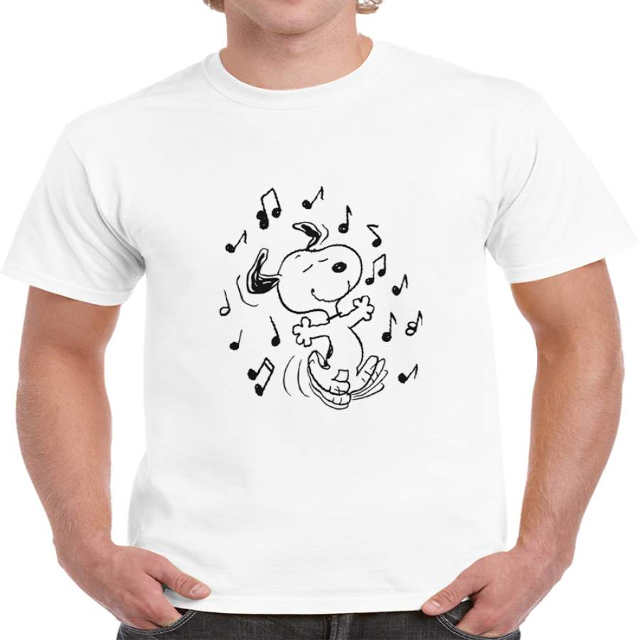 Dancing Snoopy T Shirt